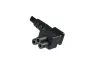 Preview: Power cord Europe CEE 7/7 90° to C5 angled, 0,75mm², VDE, black, length 3,00m